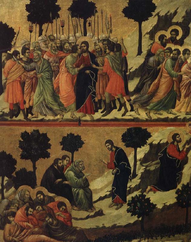 Duccio di Buoninsegna judaskyssen ocb bon pa oljeberget china oil painting image